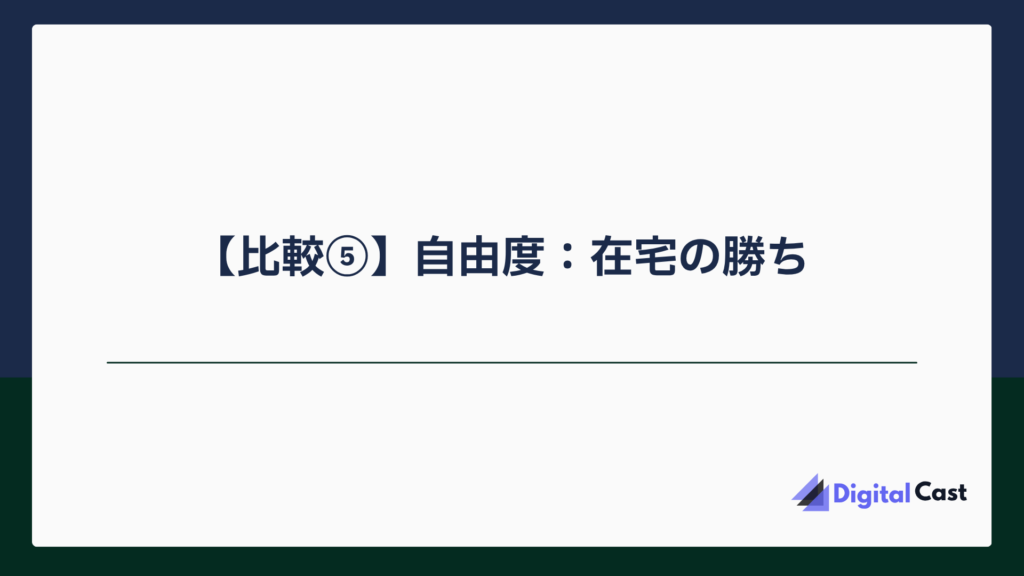 チャットレディ 在宅 通勤 比較